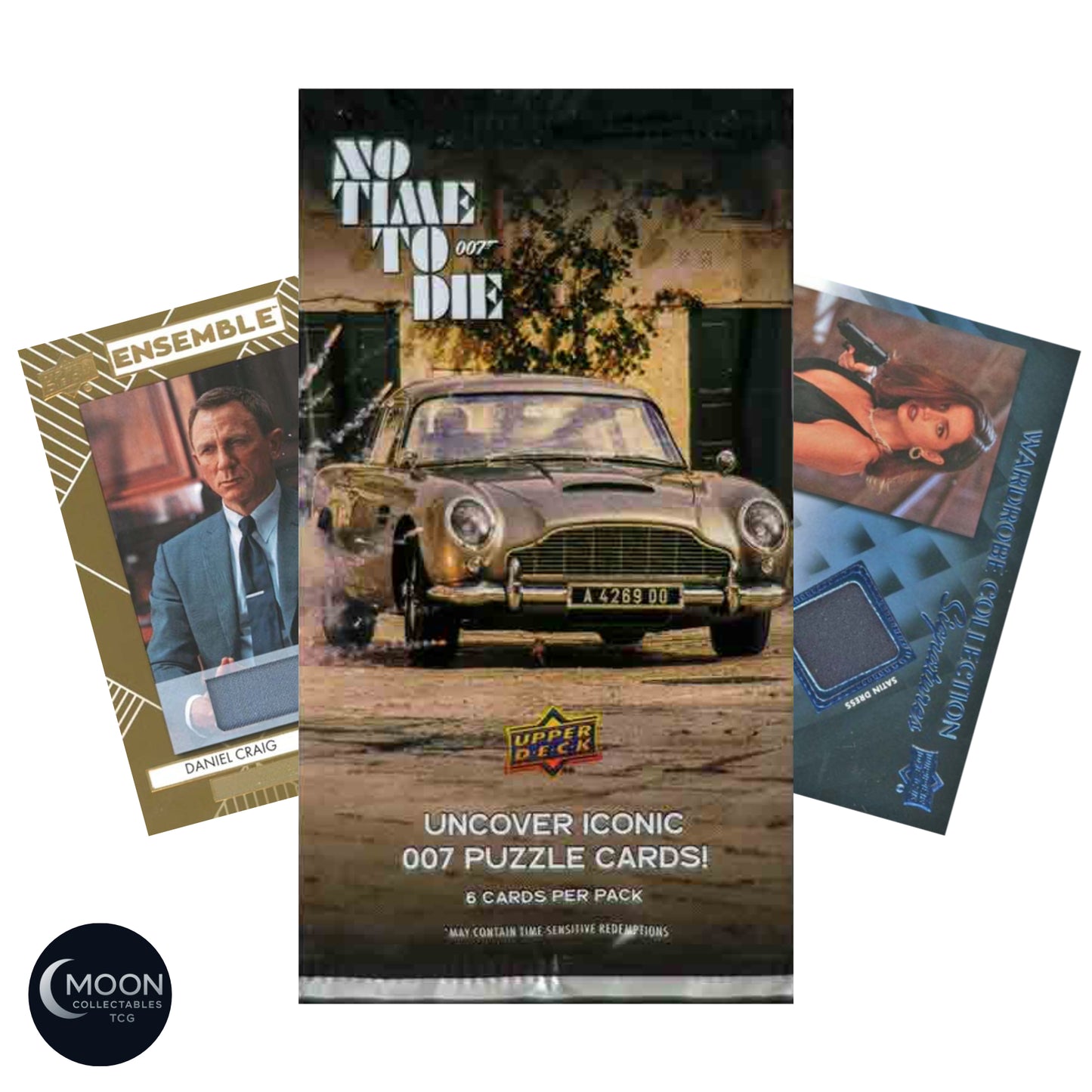 Upper Deck 2025 James Bond 007 No Time To Die Hobby Booster Pack