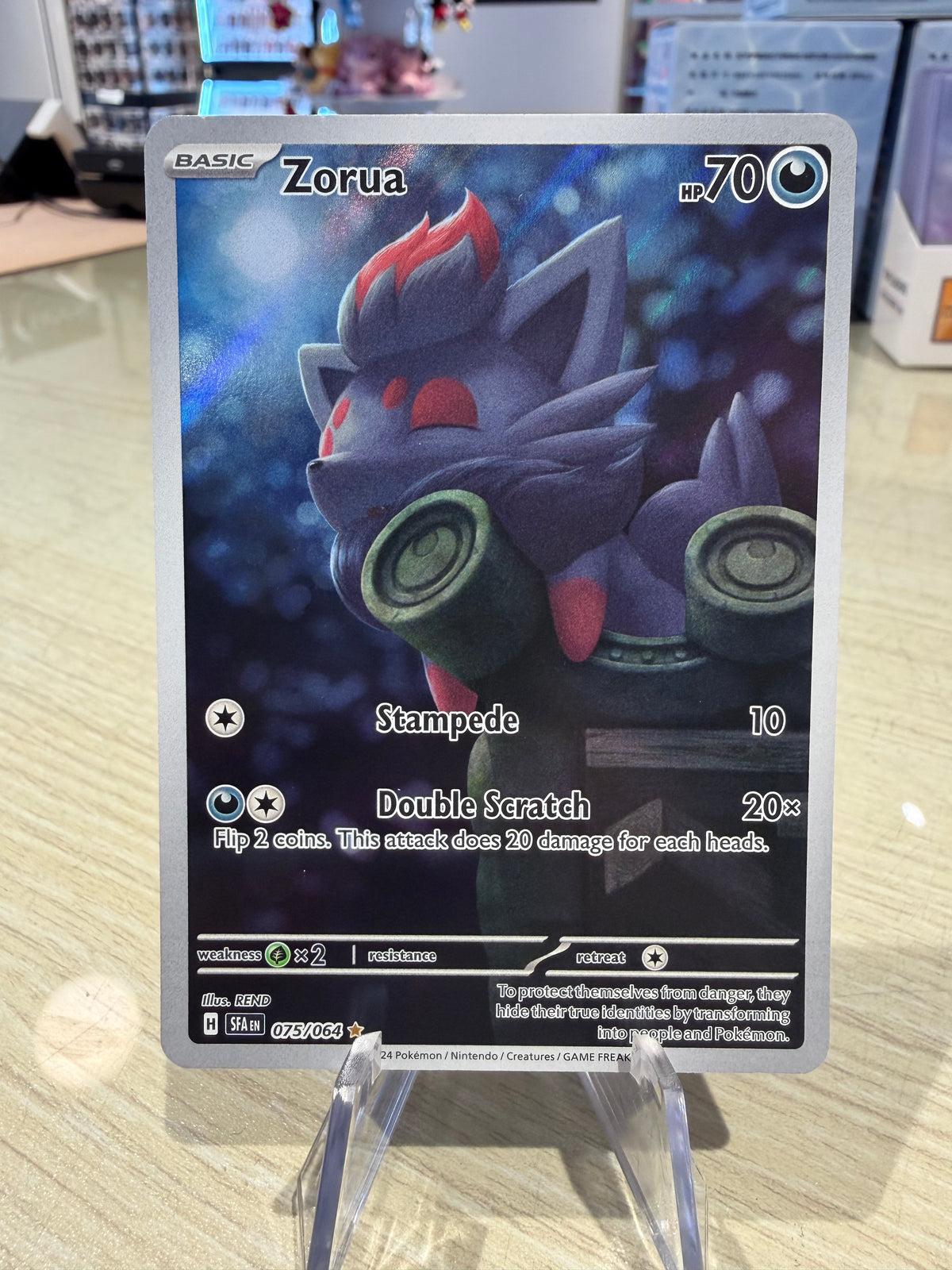 Zorua - 075/064 - Shrouded Fable