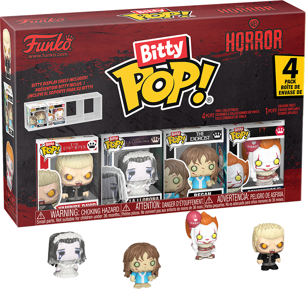 Horror - David Bitty Pop 4 Pk
