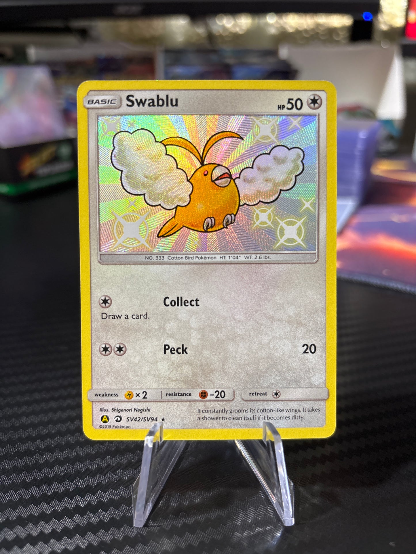 Swablu #SV42 - Hidden Fates