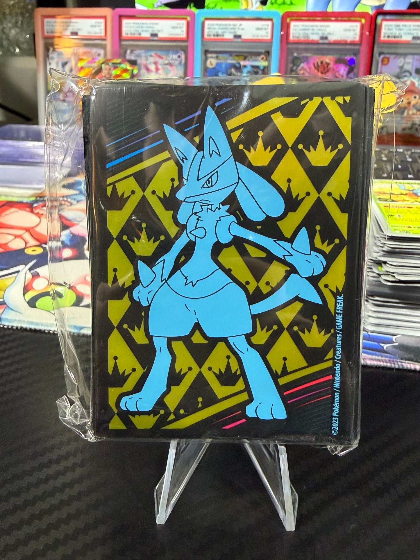 Crown Zenith (Lucario) - Pokemon Centre Exclusive - ETB Sleeves - 65 Pack