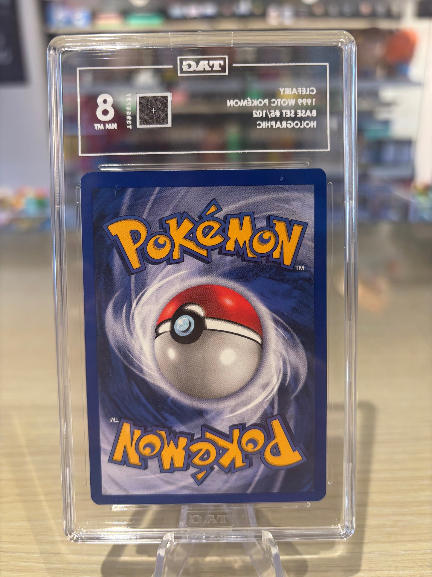 TAG 8 - Clefairy - 5/102 - Base Set