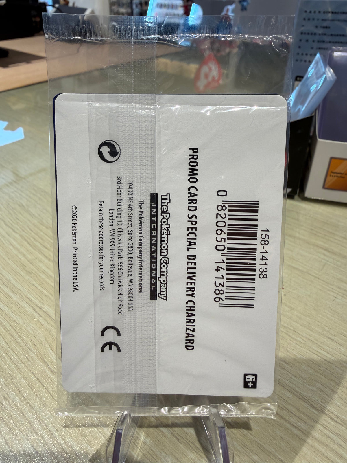 Special Delivery Charizard - SWSH075 Promo - Sealed
