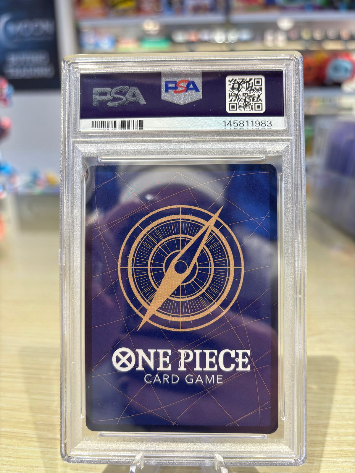 PSA 10 - Monkey D. Luffy - OP11-118 - Japanese A Fist is f Divine Speed
