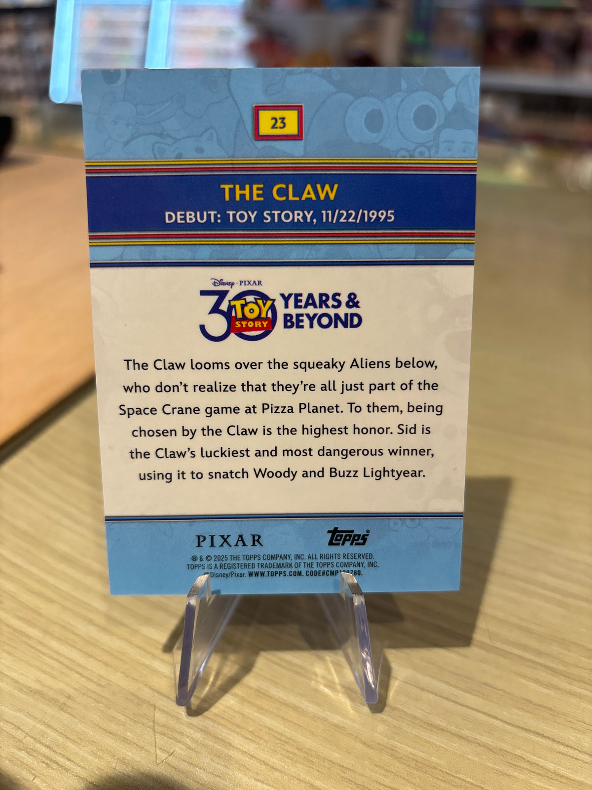 The Claw -23 -Toy Story 30th