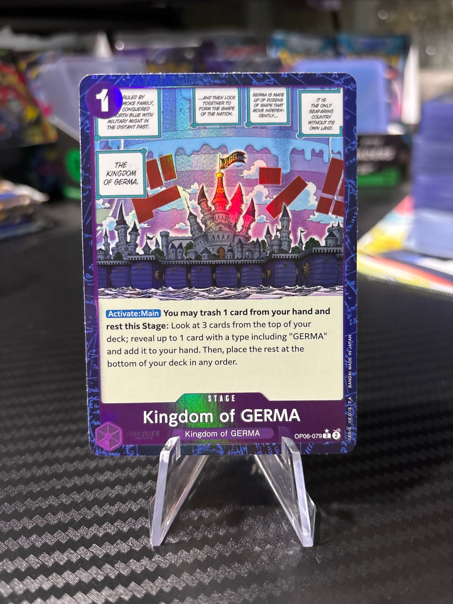 Kingdom of GERMA Alt Art #OP06-079 (PRB01)
