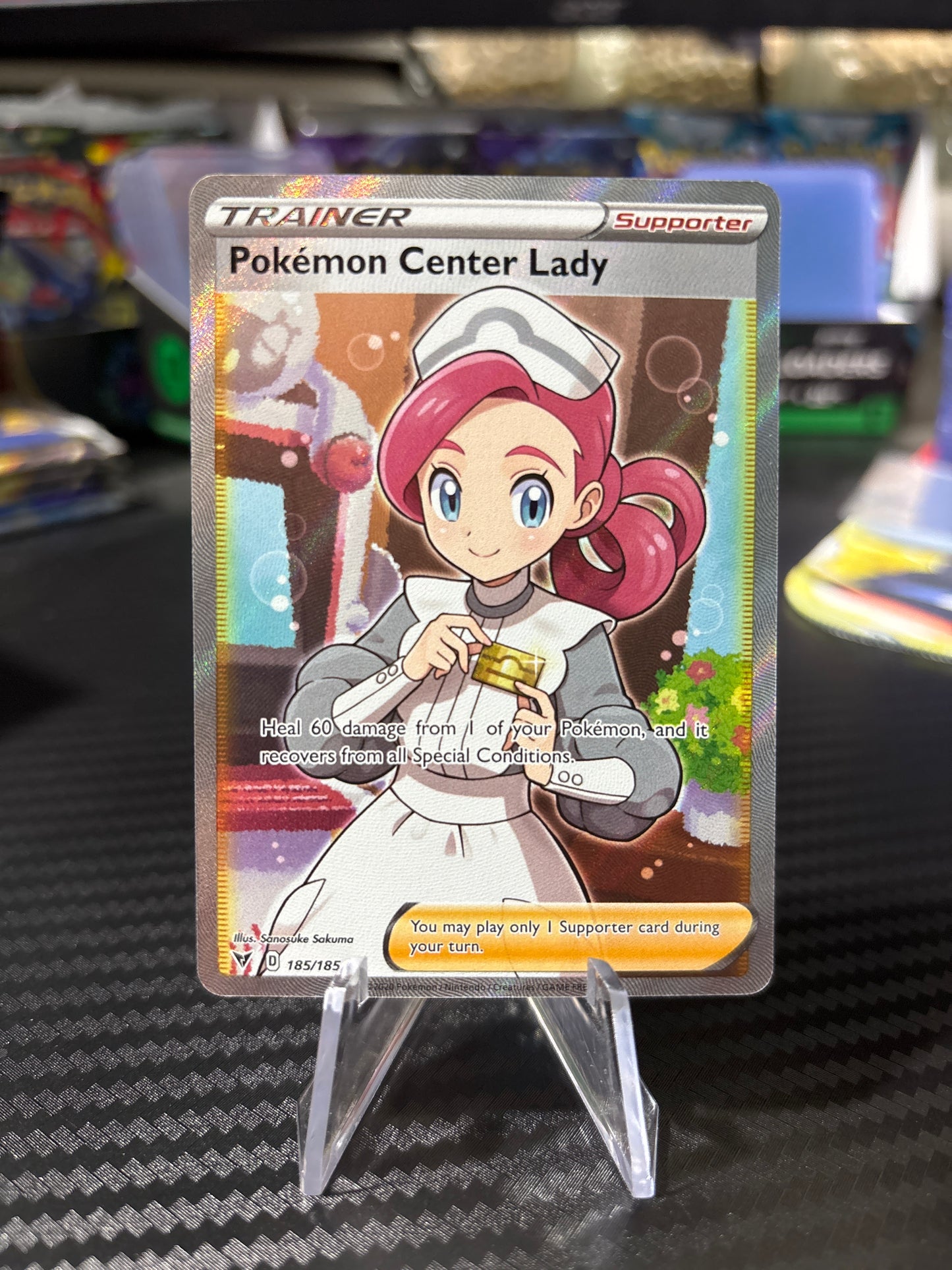 Pokemon Center Lady #185 - Vivid Voltage