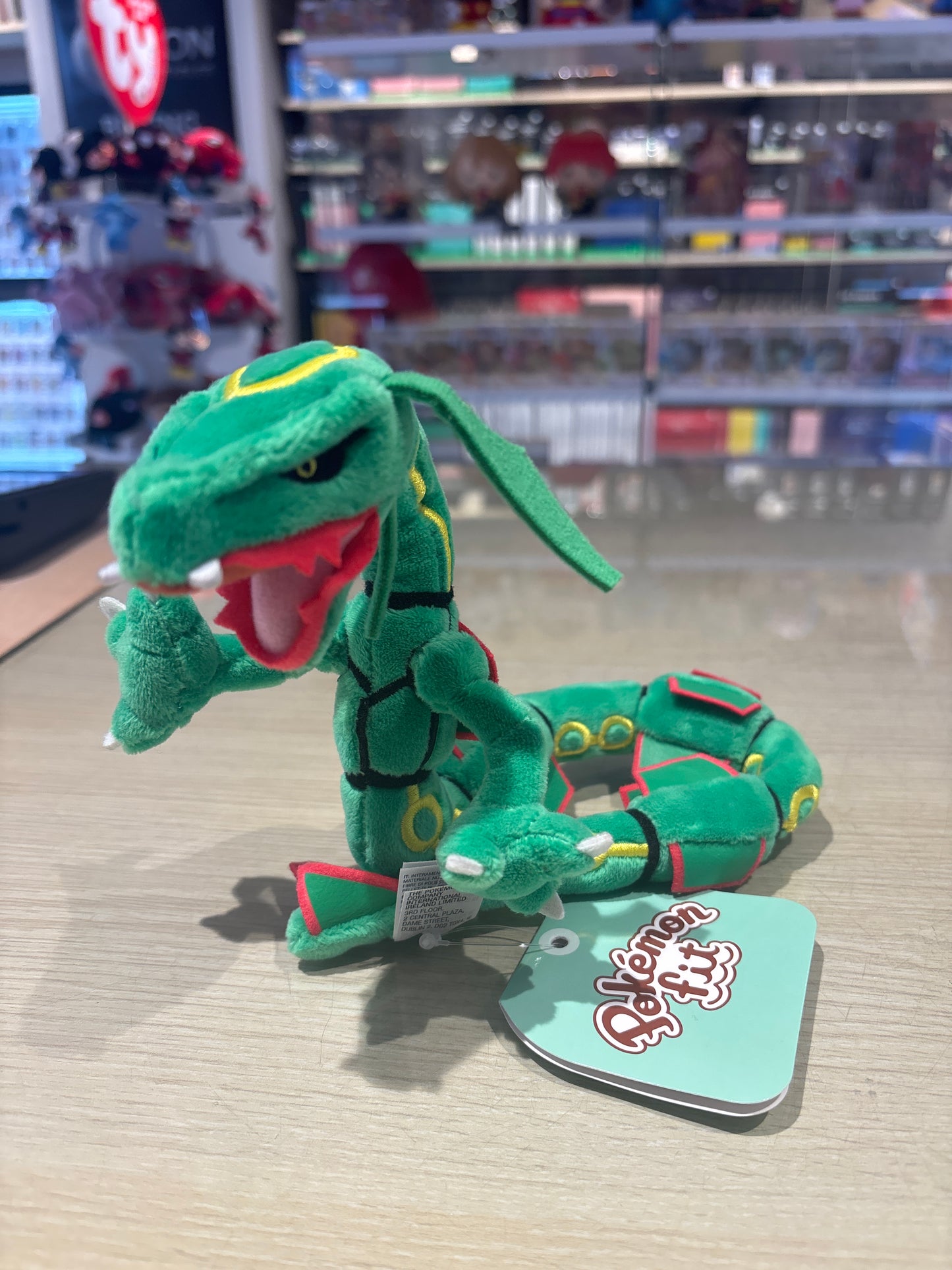 Rayquaza - Japanese Pokémon Centre Plushie (4 Inch)