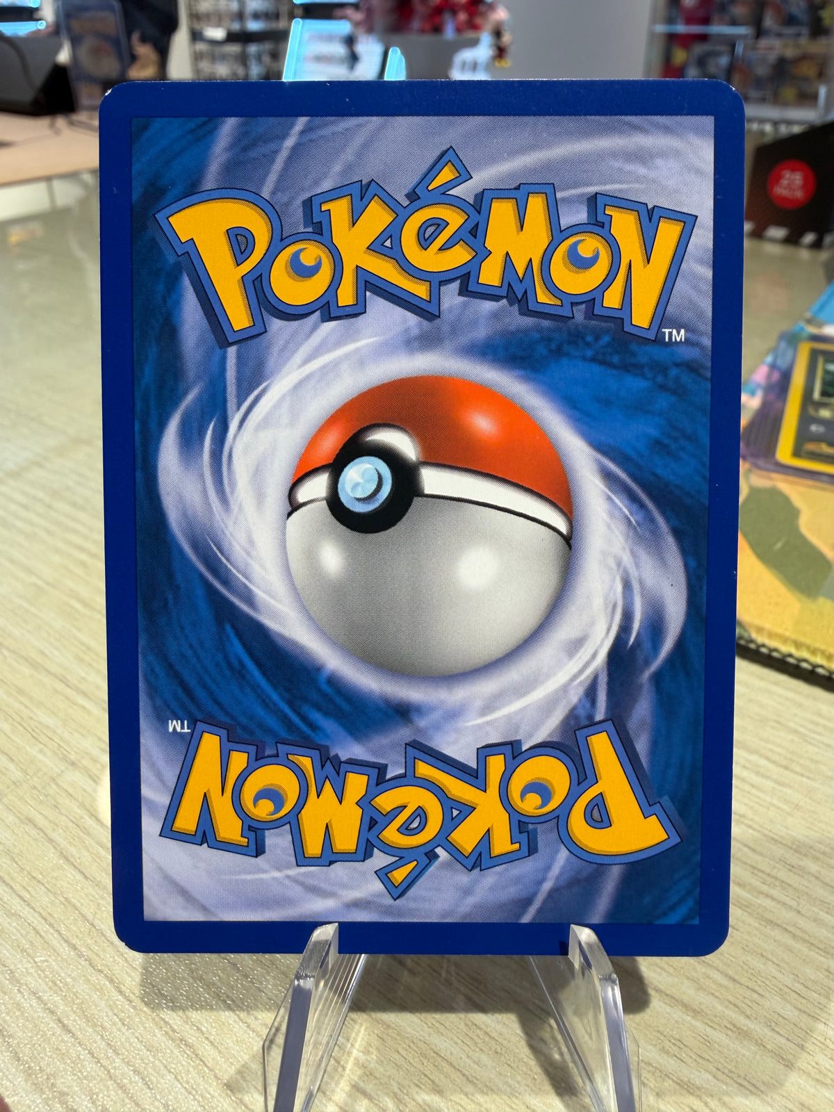 Mewtwo Holo (Swirl) 9/100 - (Holo Bleed)
