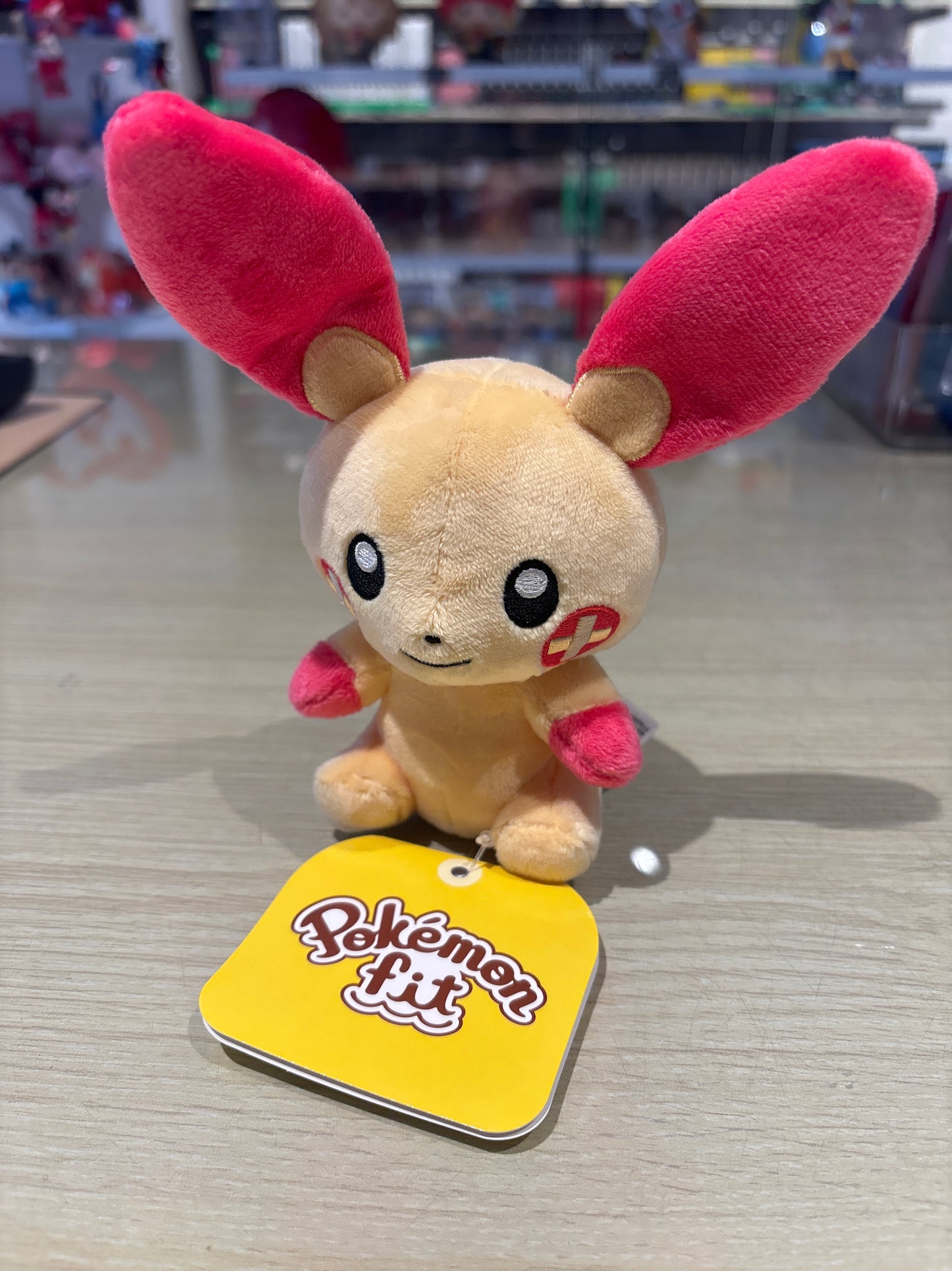 Plusle - Japanese Pokémon Centre Plushie (4 Inch)