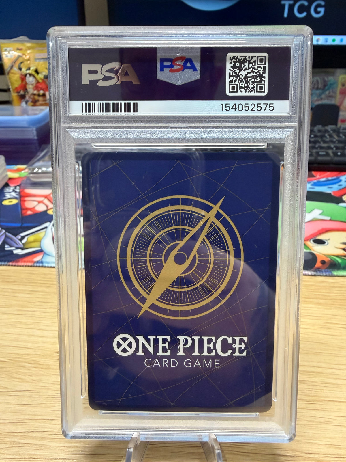 PSA 10 - Monkey D Luffy - P-055 - Premium Card Collection