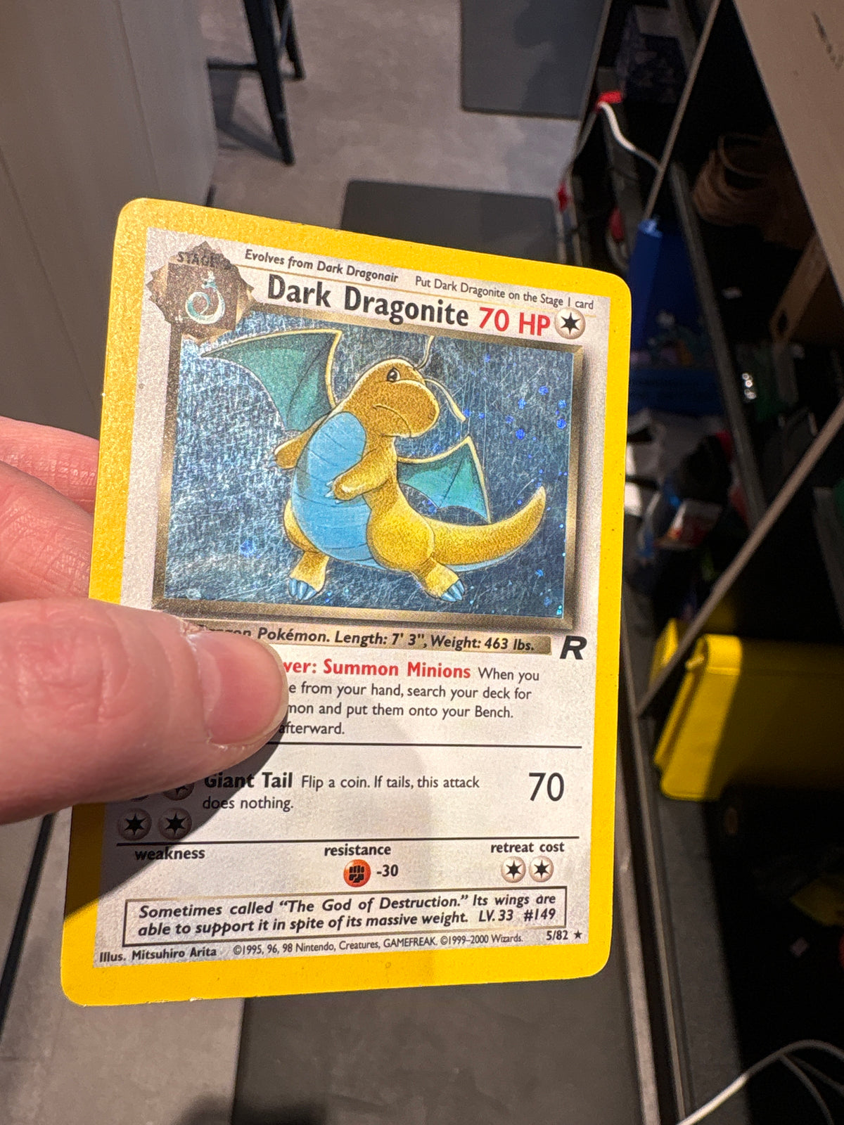 Dark Dragonite - 5/82 - Team Rocket 1st Edition