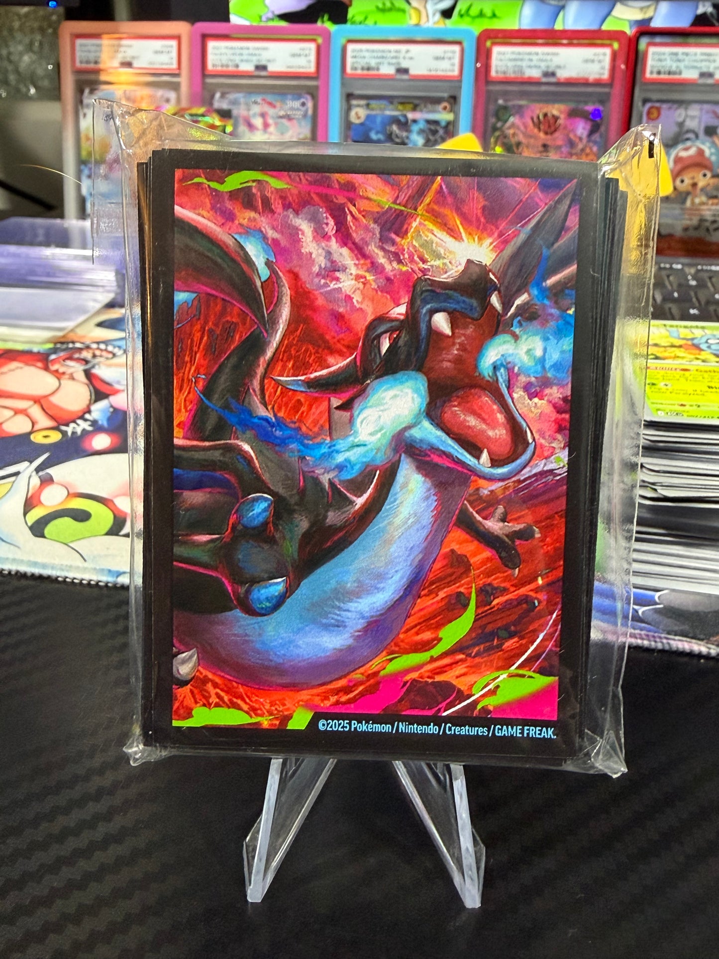 Mega Charizard X - UPC Sleeves - 65 Pack