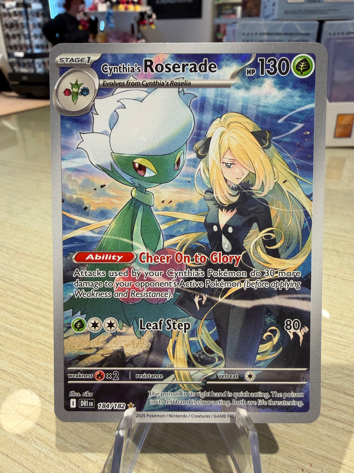 Cynthia’s Roserade - 184/182 - Destined Rivals