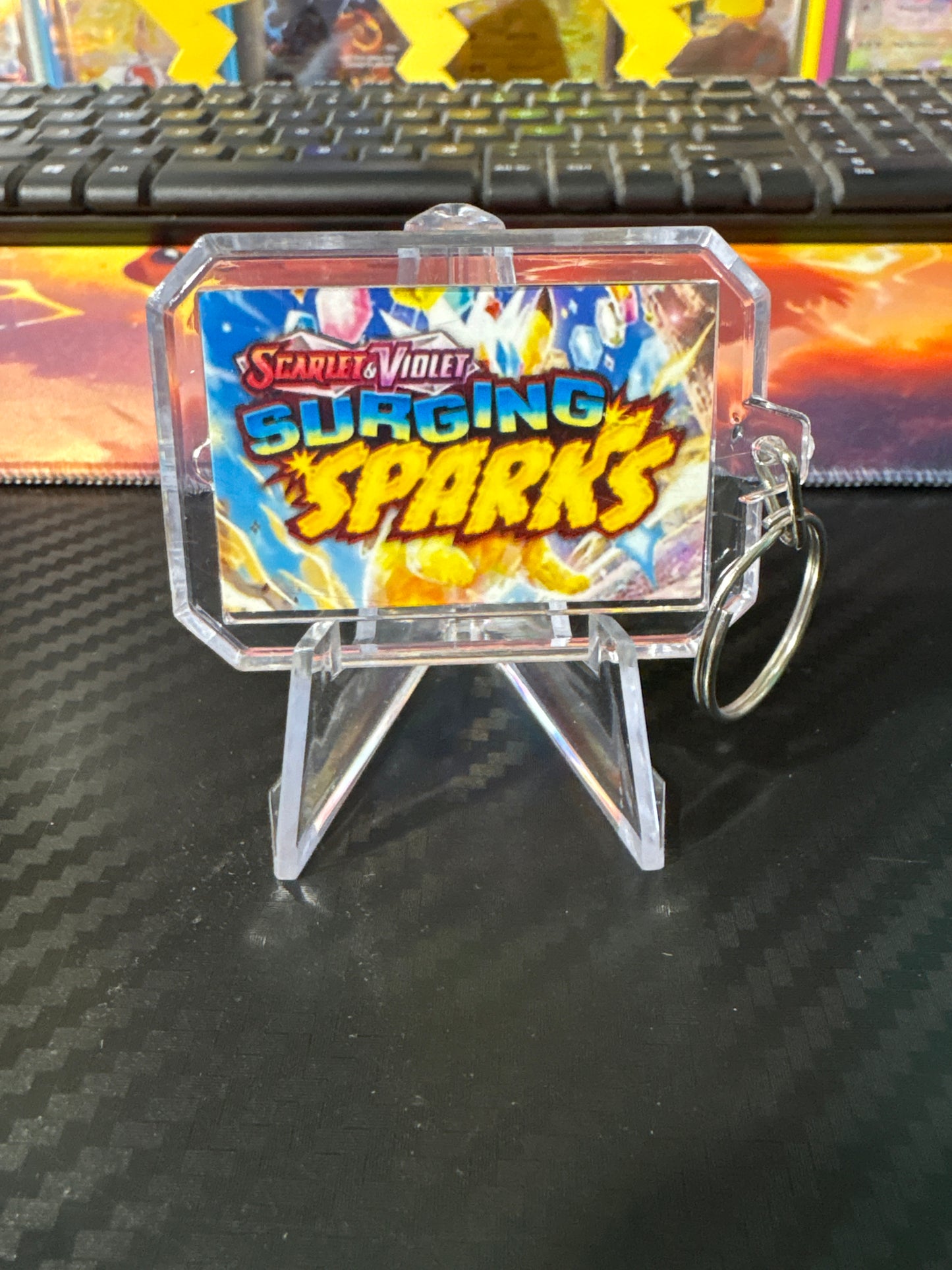 Surging Sparks Binder Tag