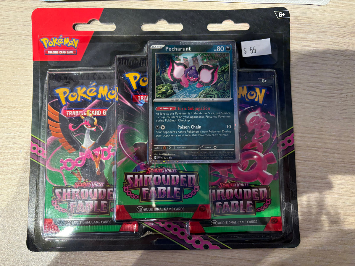 Shrouded Fable - Pecharunt Triple Blister