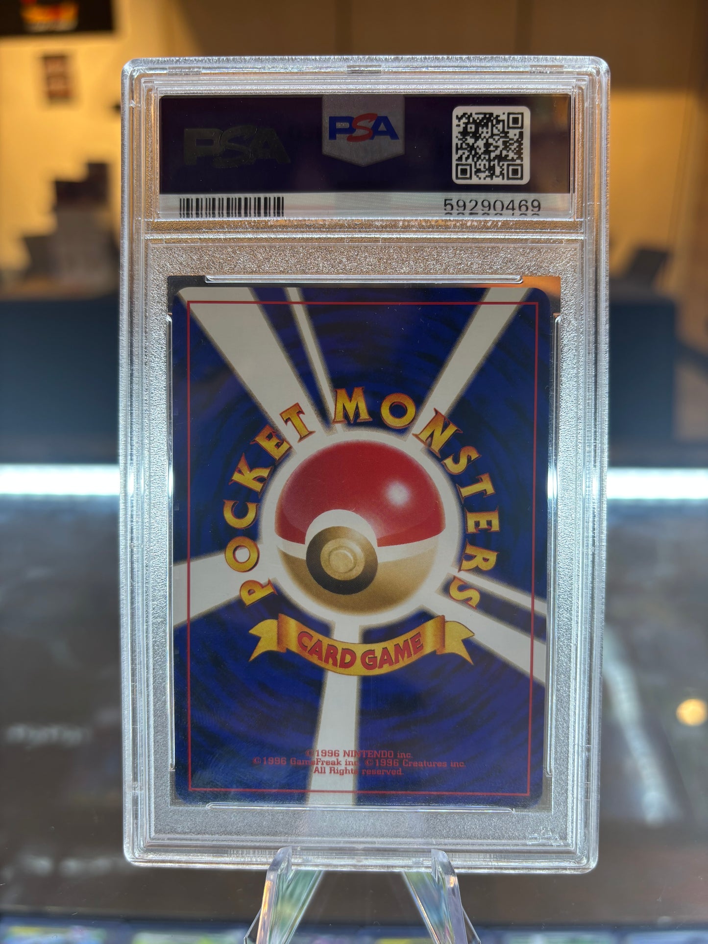PSA 9 - Dark Espeon - 196 - Japanese Neo Destiny