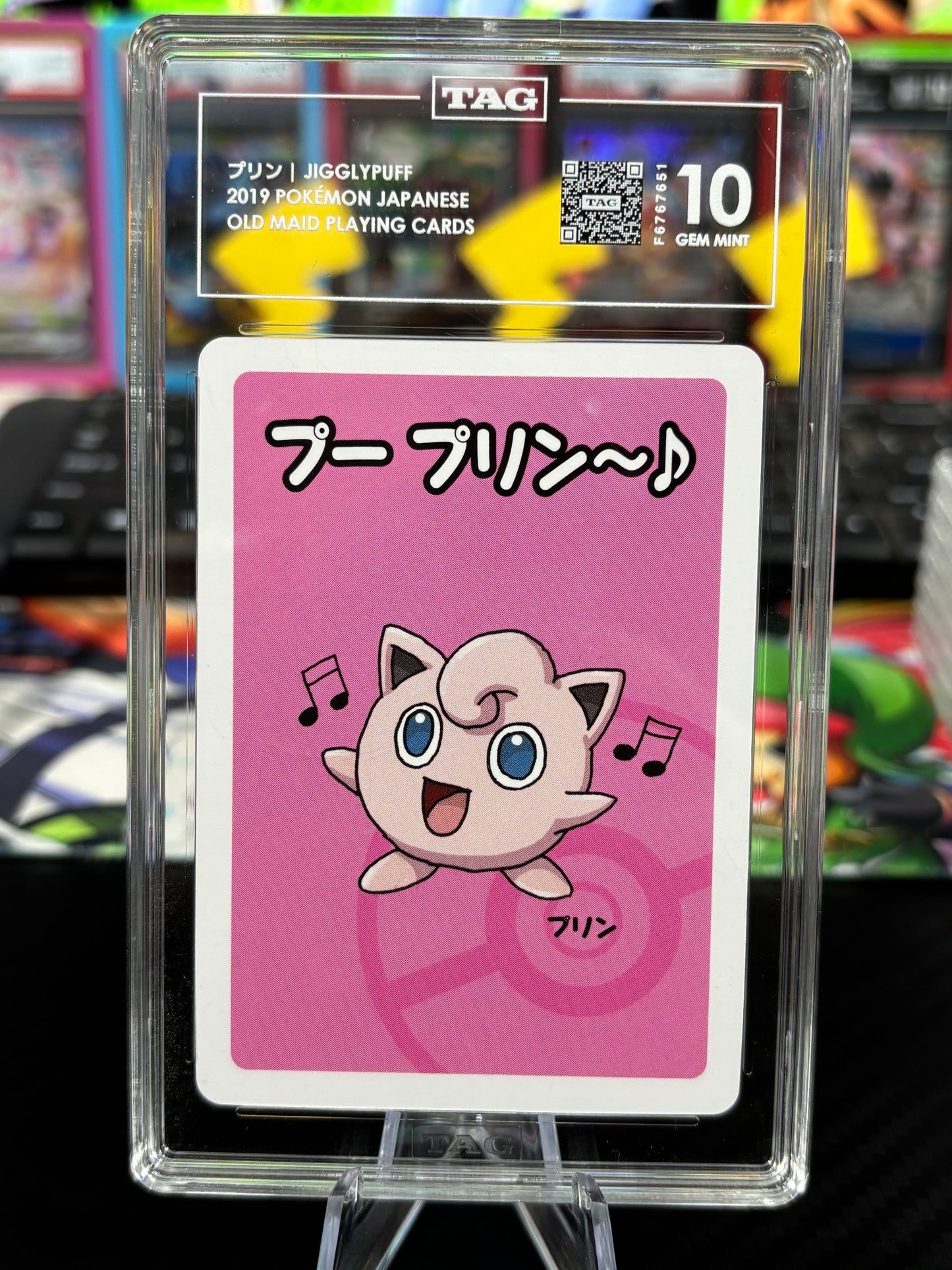 TAG 10 - Jigglypuff - Japanese Old Maid - Pokemon