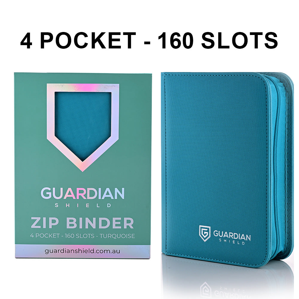 Guardian Shield 4 Pocket - 160 Slot Binder - 9 Available Colours