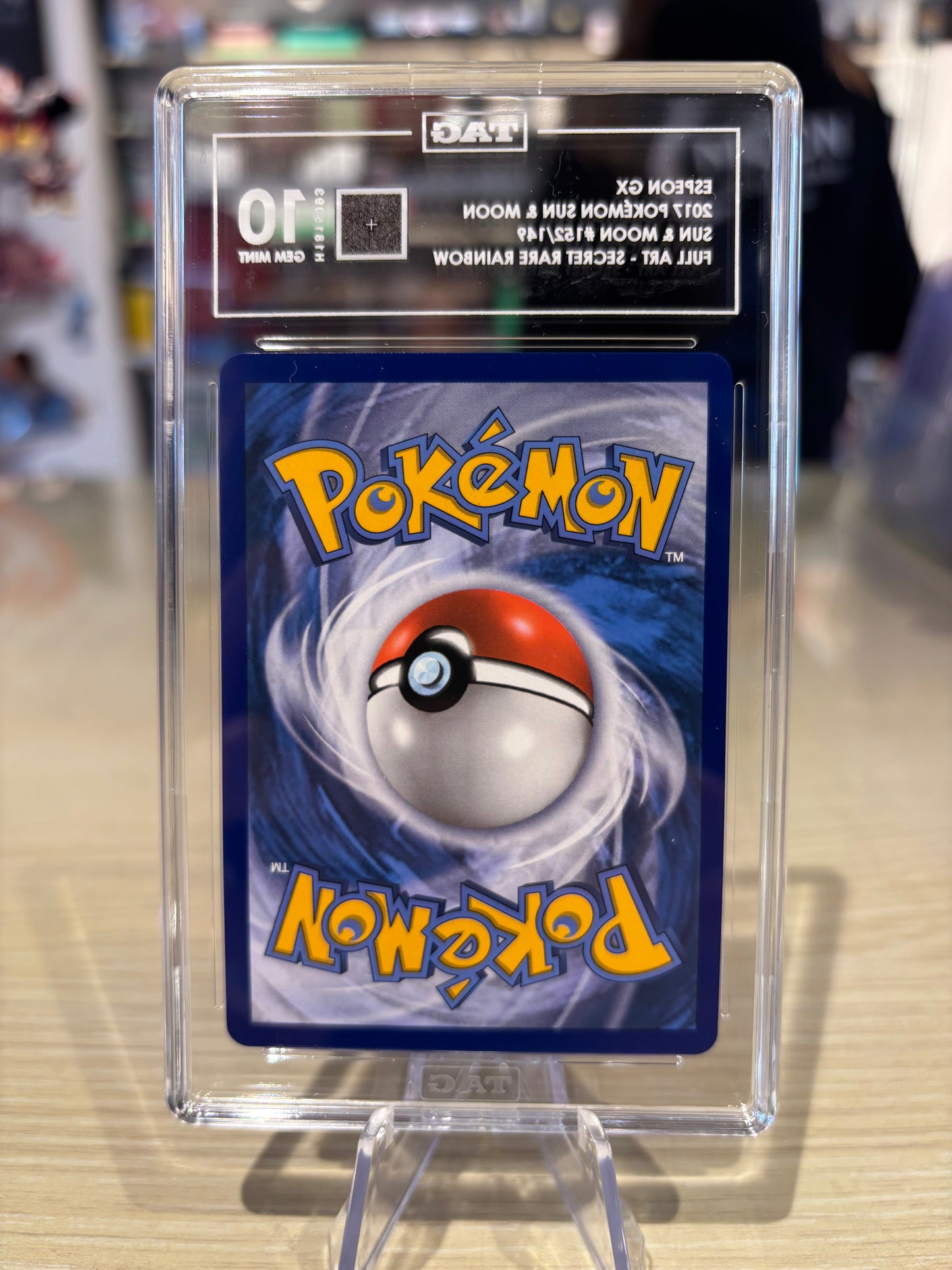 TAG 10 - Espeon Gx - 152/149 - Sun & Moon
