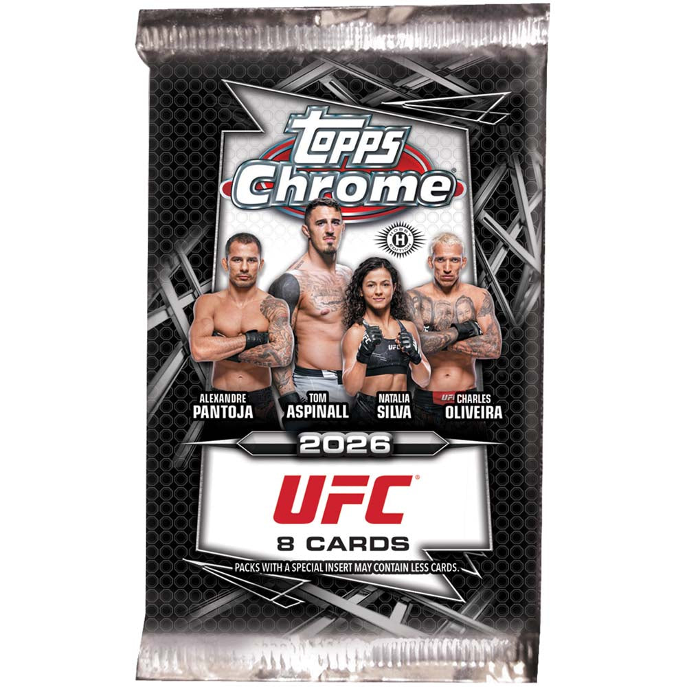 Topps Chrome UFC 2026 Hobby Booster Pack