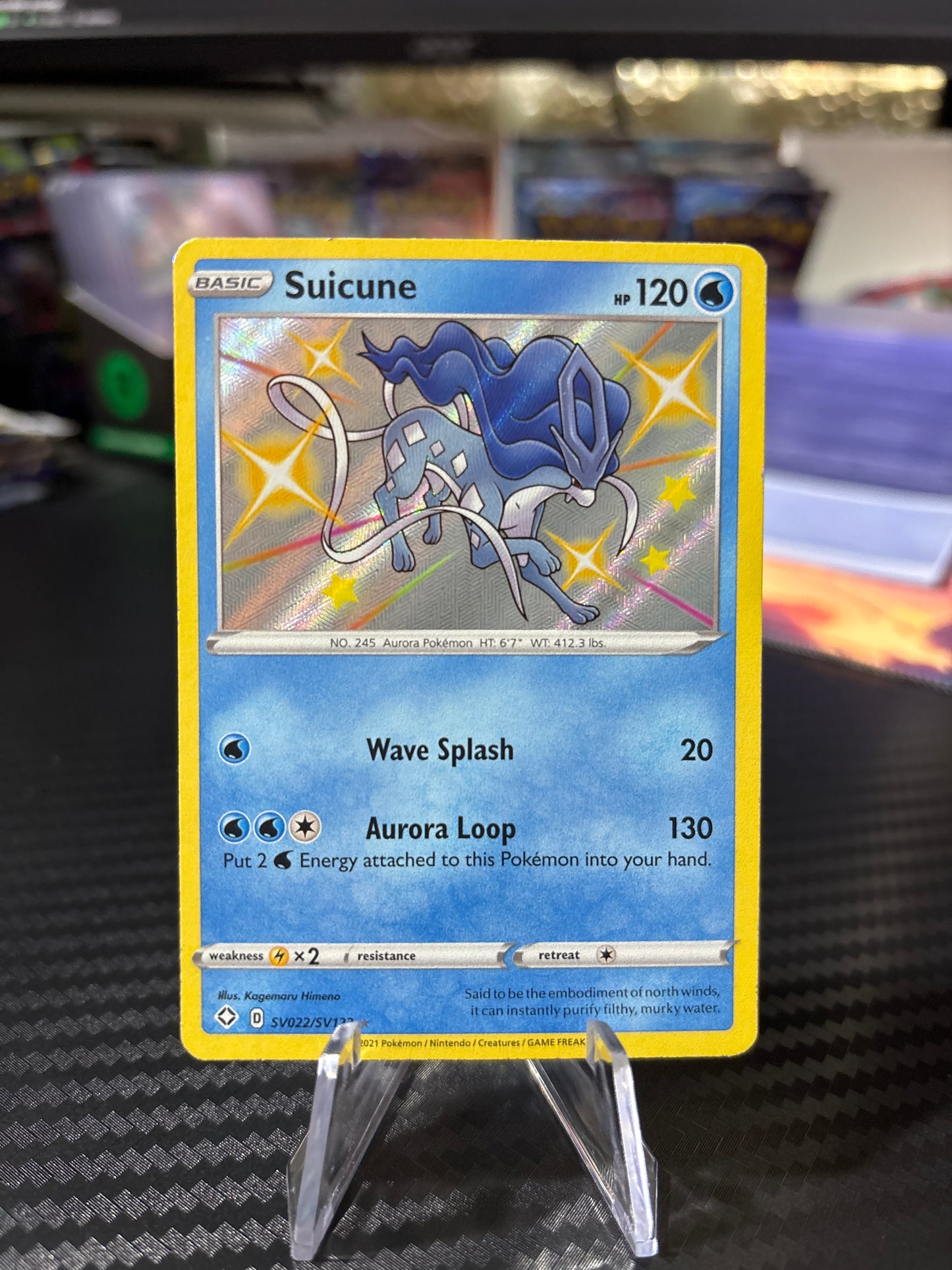 Suicune #SV022 - Shining Fates
