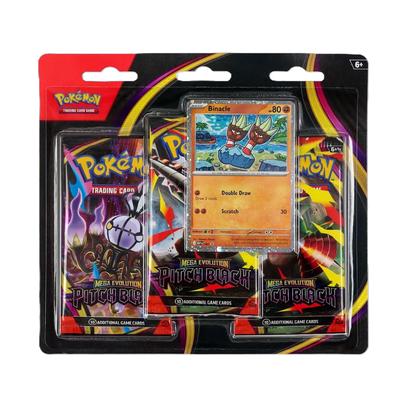 Pitch Black Triple Blister