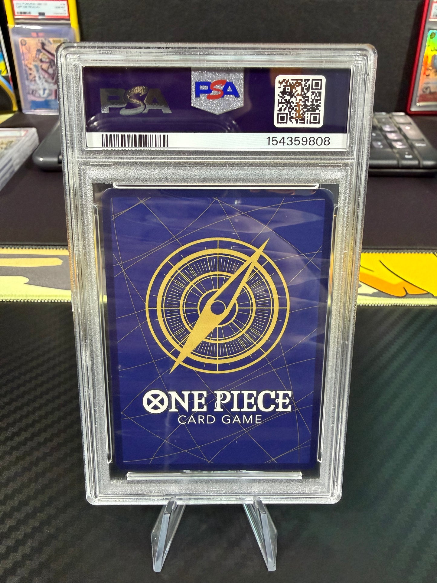 PSA 10 - Monkey D Luffy - OP07-109 - One Piece OP07 Japanese