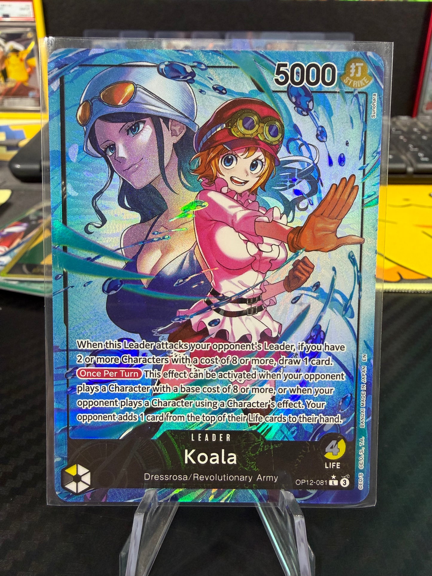 Koala - Alternate Art Leader - OP12-081 - Legacy of The Master - NM