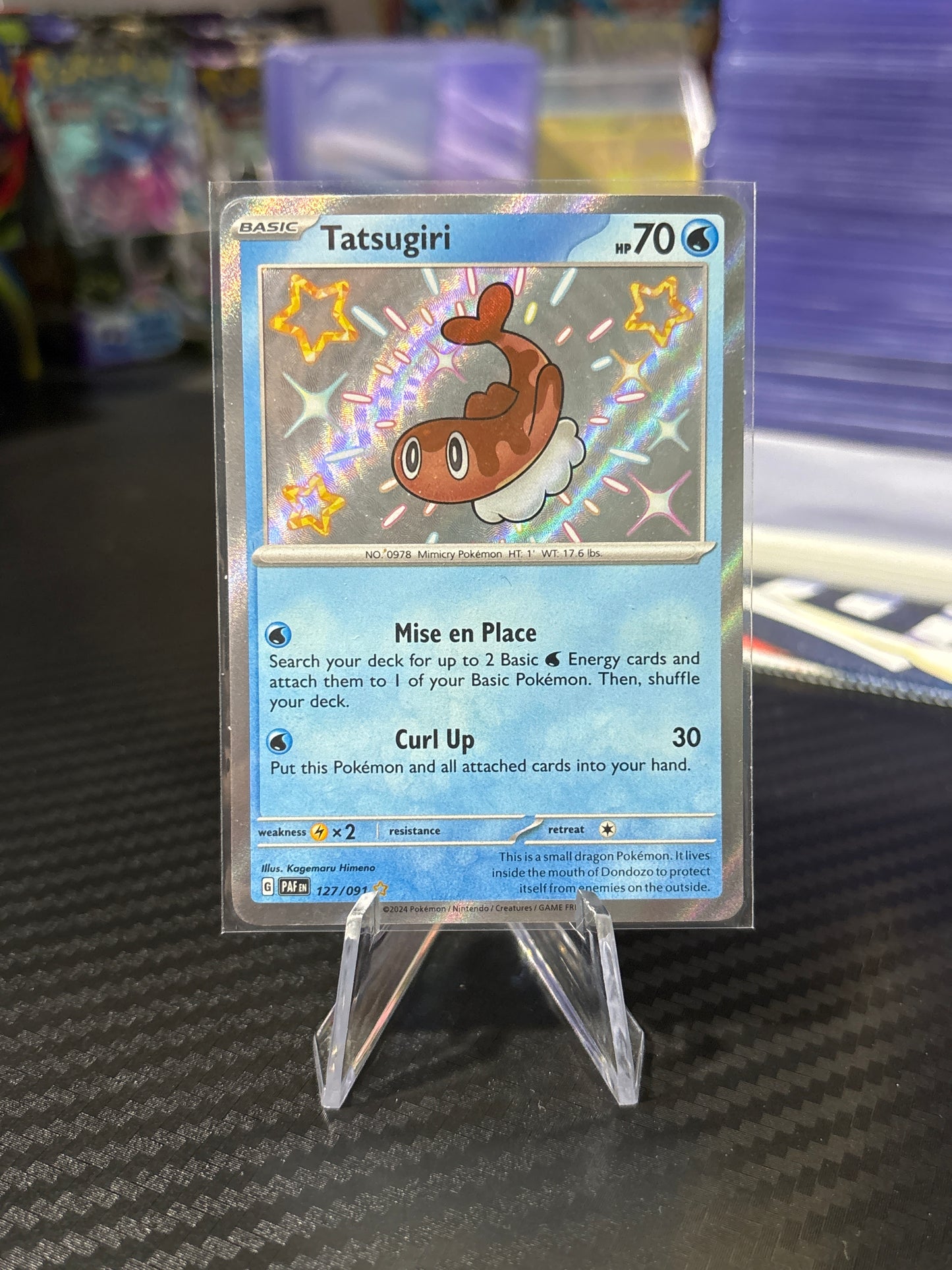 Tatsugiri #127 - Paldean Fates
