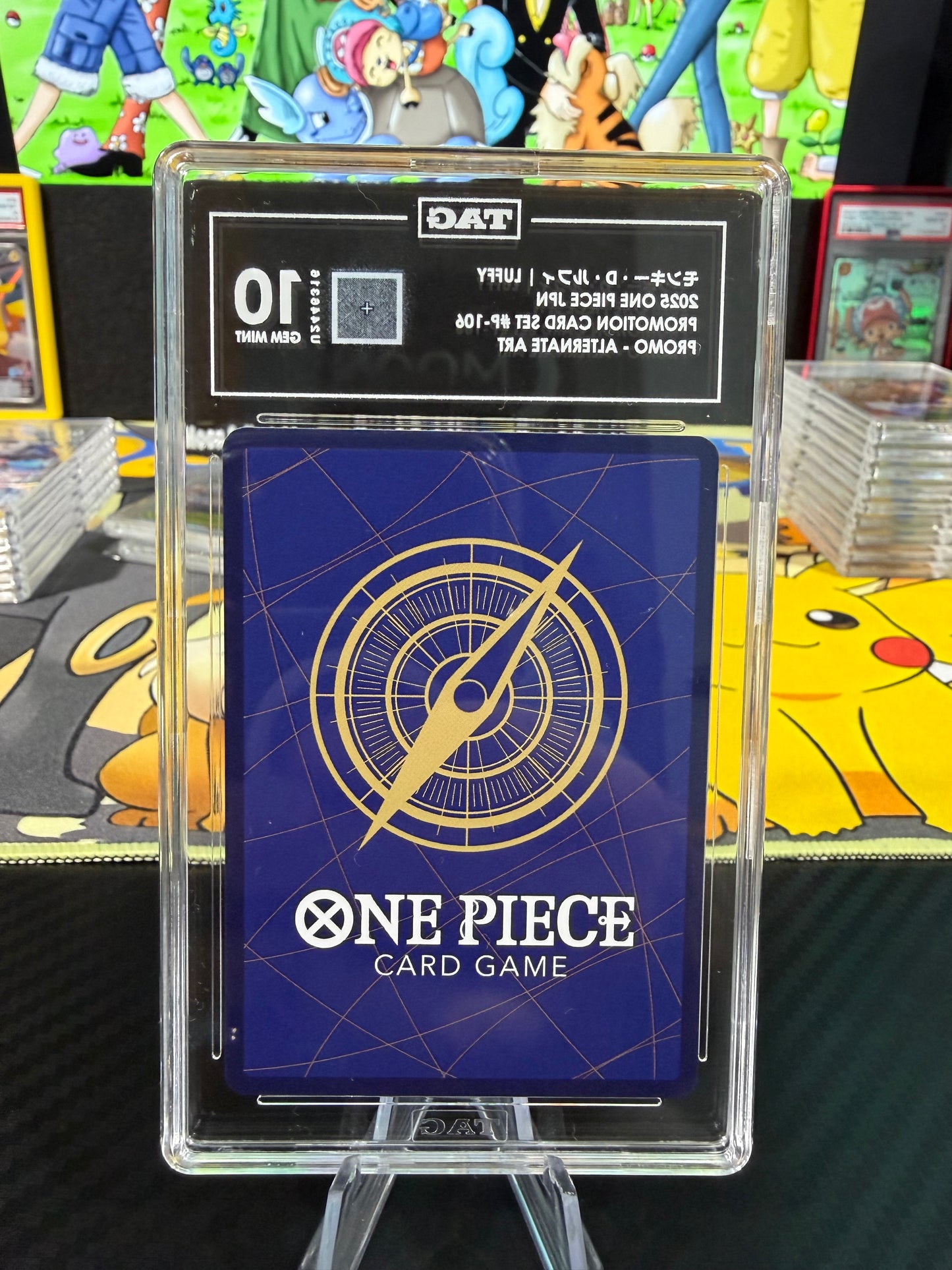 TAG 10 - Monkey D Luffy - P-106 - Japanese Promo