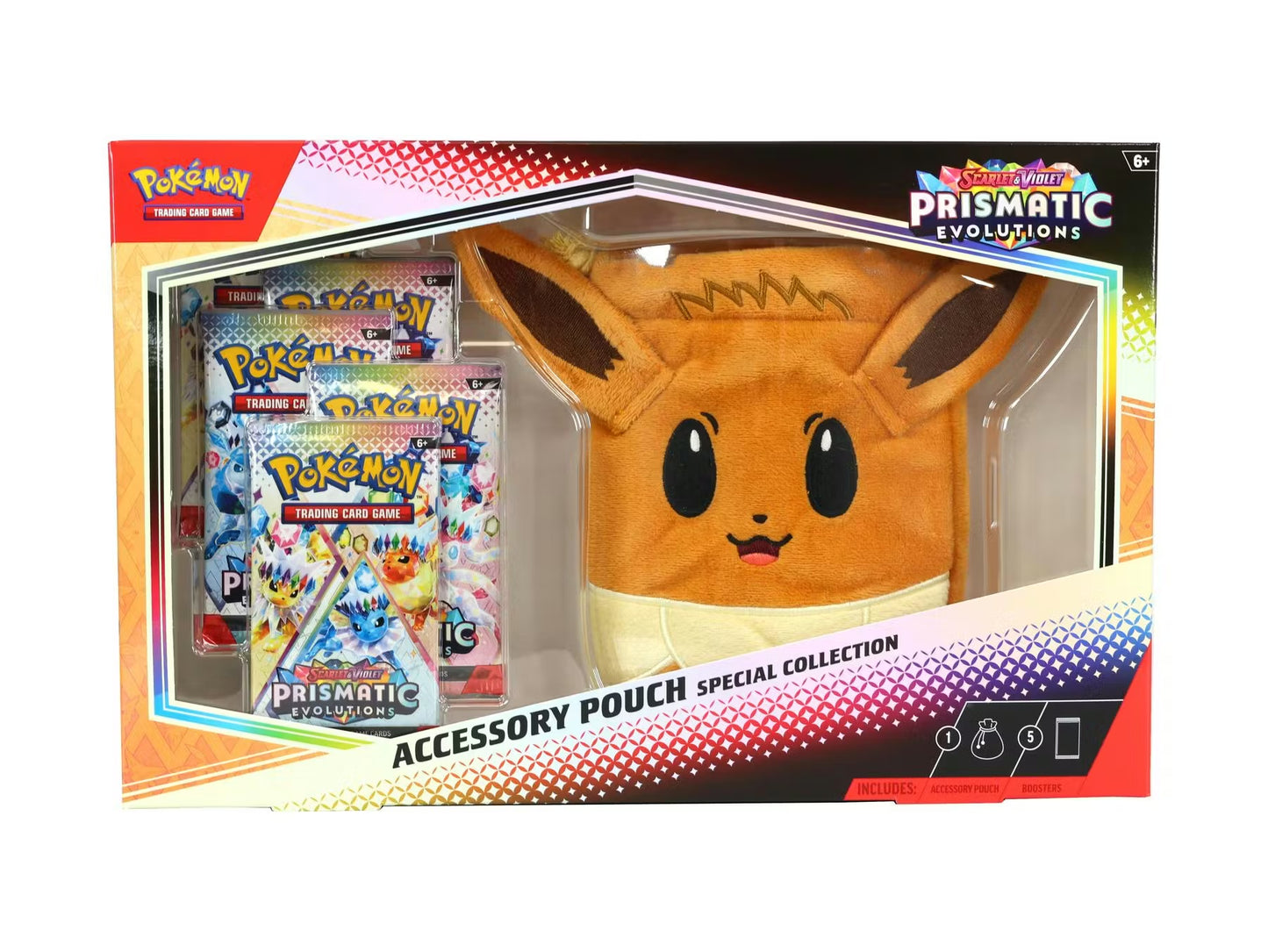 Prismatic Evolutions Accessory Pouch Special Collection Box