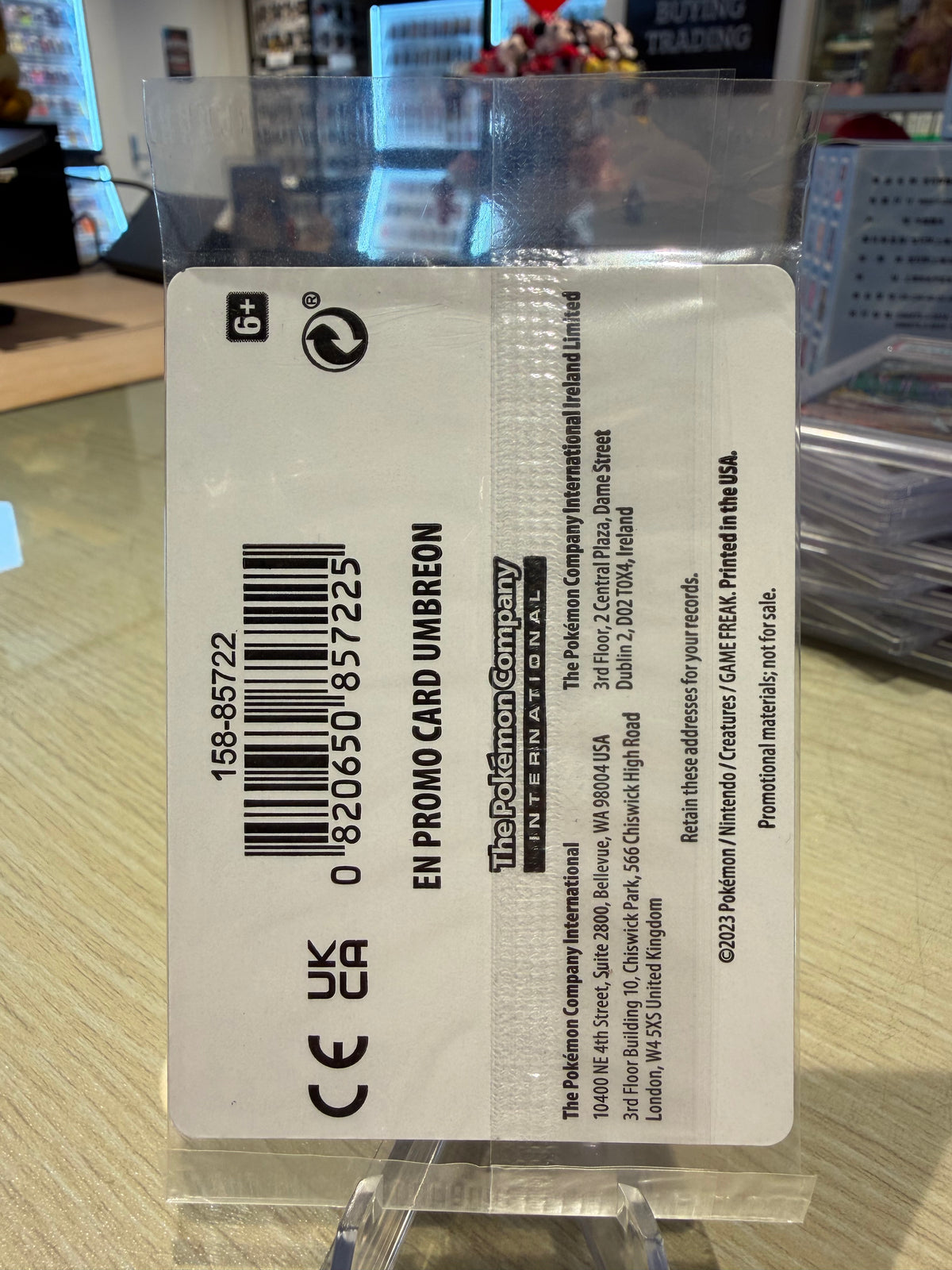 Umbreon (EB Games Stamped) - 130/197 - Sealed
