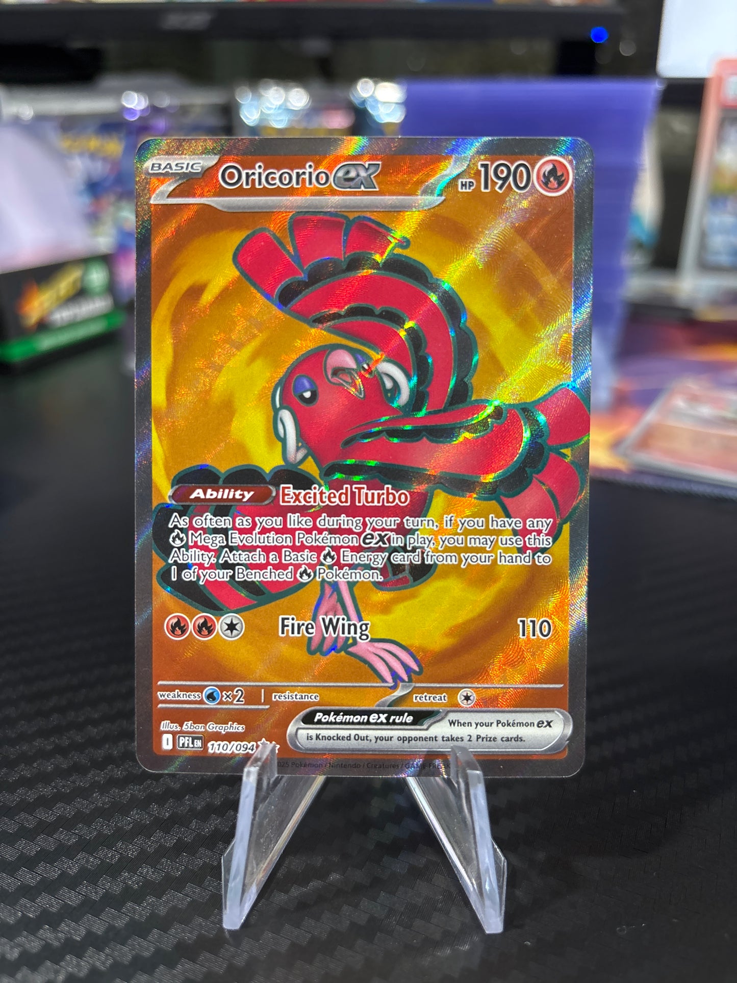 Oricorio EX #110 - Phantasmal Flames