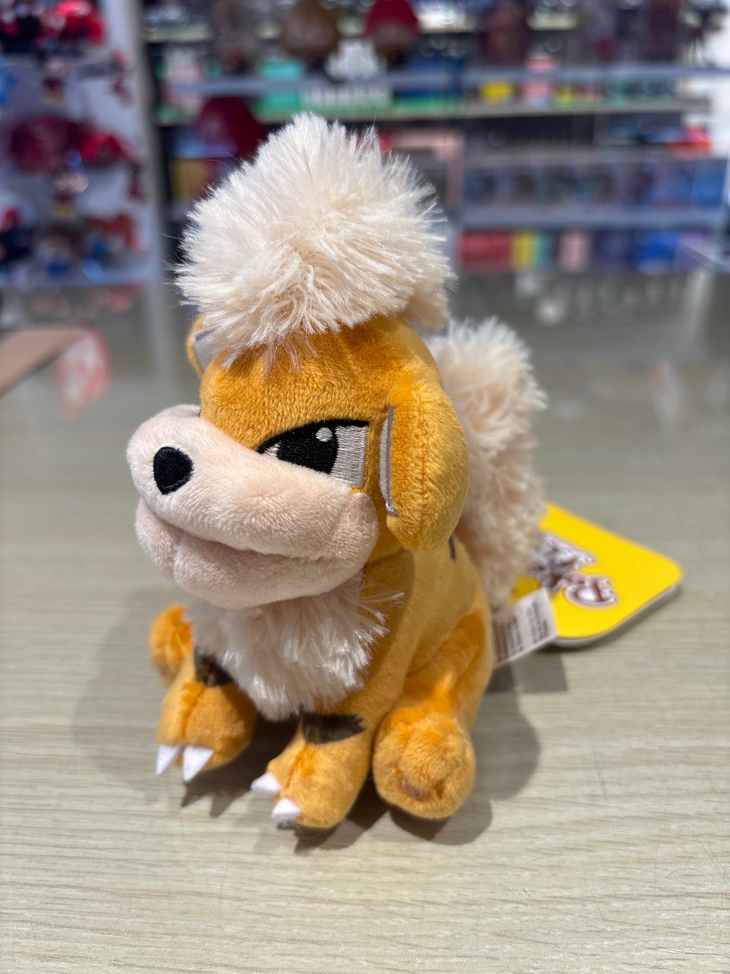 Growlithe - Japanese Pokémon Centre Plushie (4 Inch)