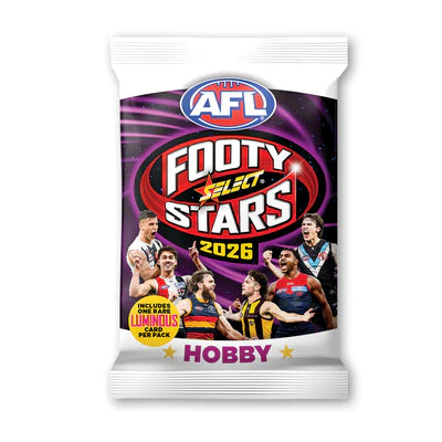 2026 AFL Footy Stars Hobby Booster Pack
