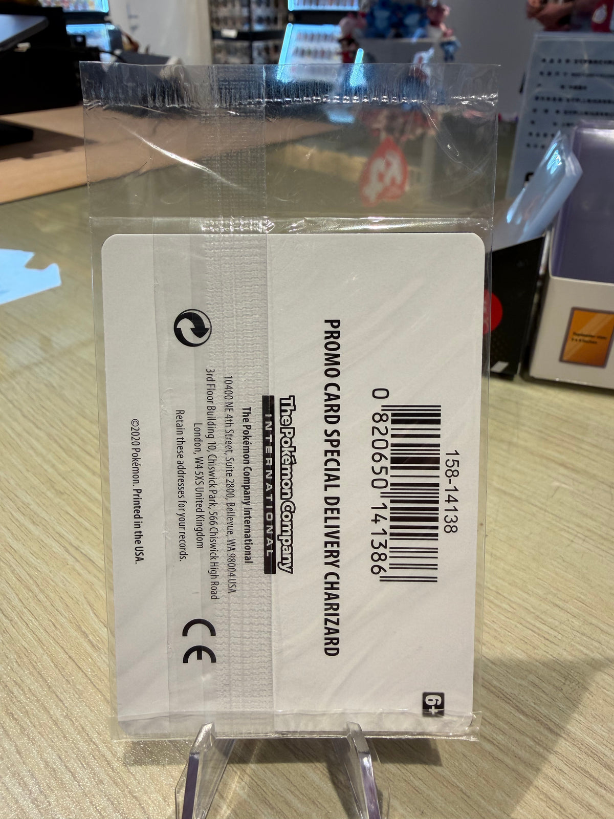 Special Delivery Charizard - SWSH075 Promo - Sealed