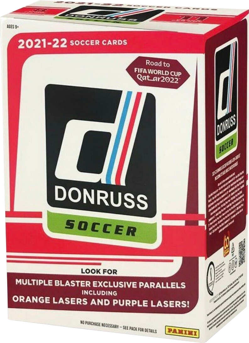 2021-22 Donruss Soccer Blaster (11 packs)