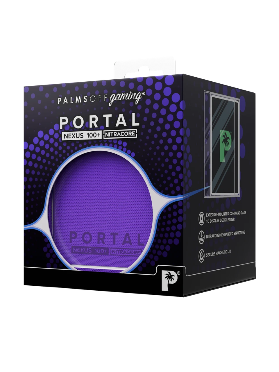 Portal Nexus 100+ Purple Deck Box