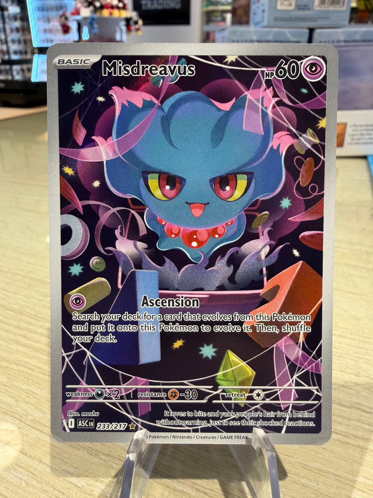 Misdreavus - 233/217 - Ascended Heroes