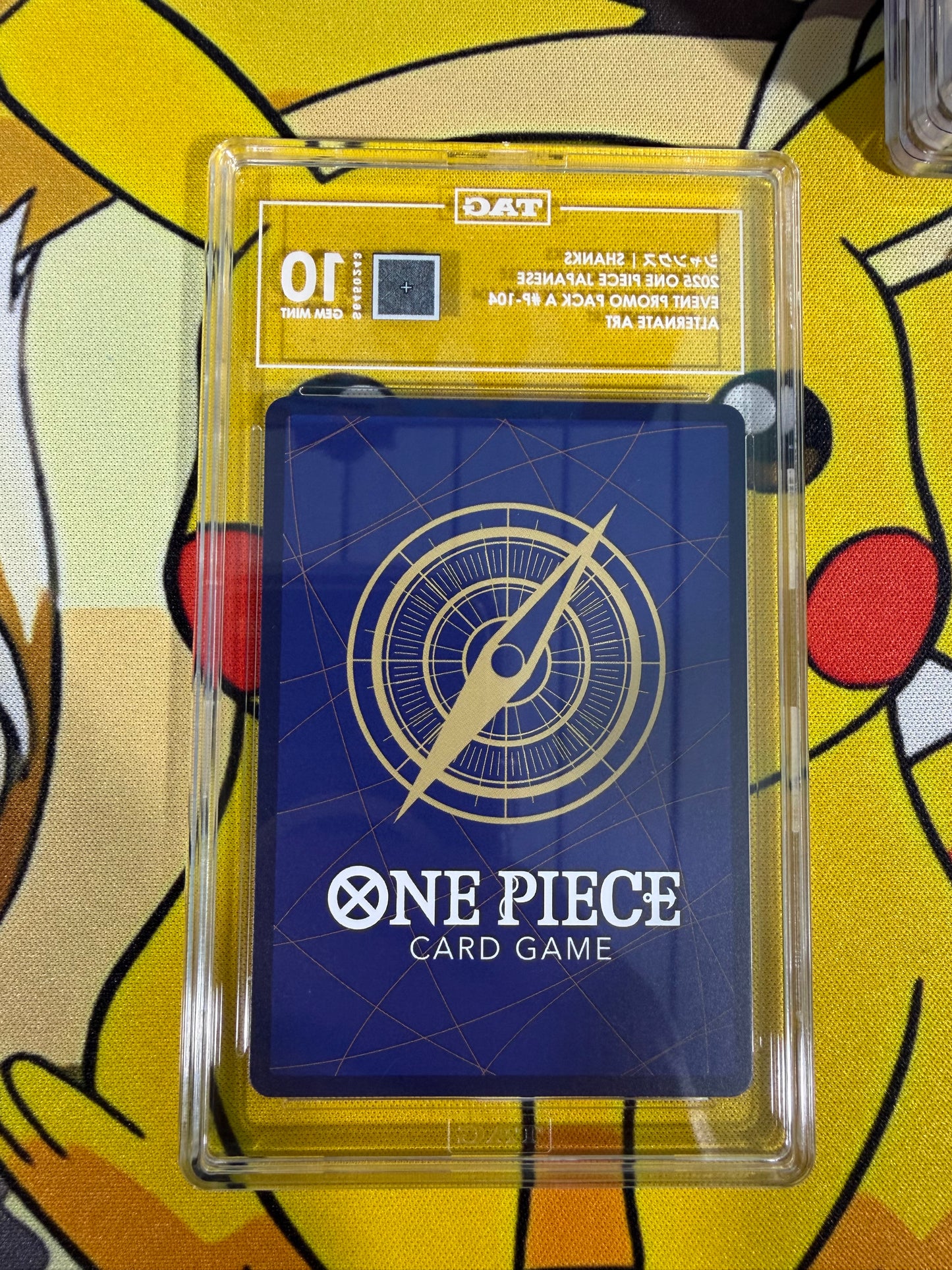TAG 10 - Shanks - P-104 - Japanese Promo
