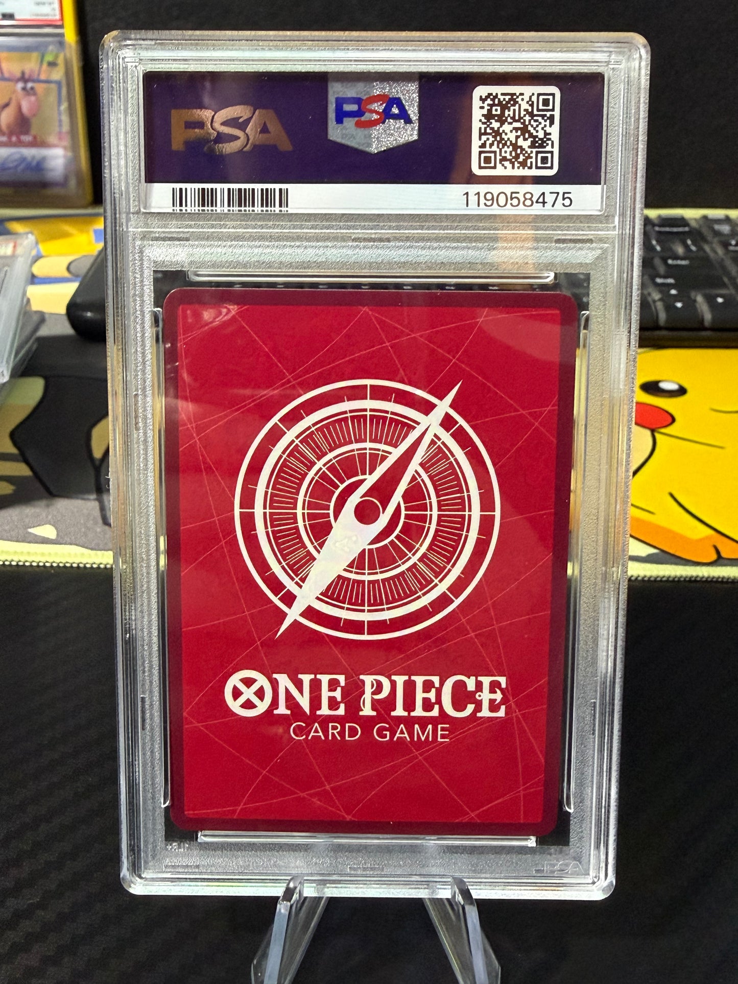 PSA 10 - Smoker - Alt Art Leader - OP10-001 - One Piece OP10 English