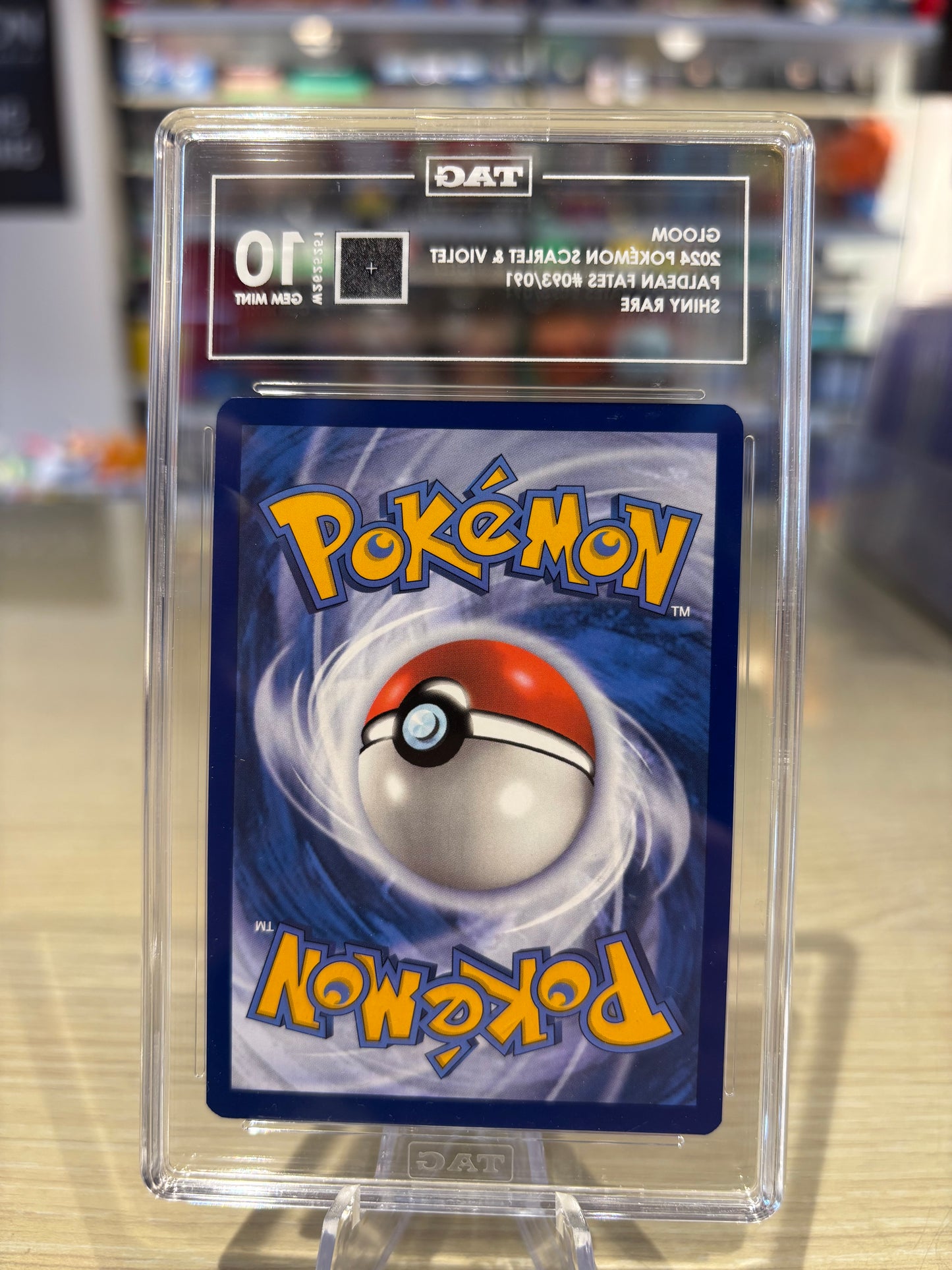 TAG 10 - Gloom - 093/091 - Paldea Fates