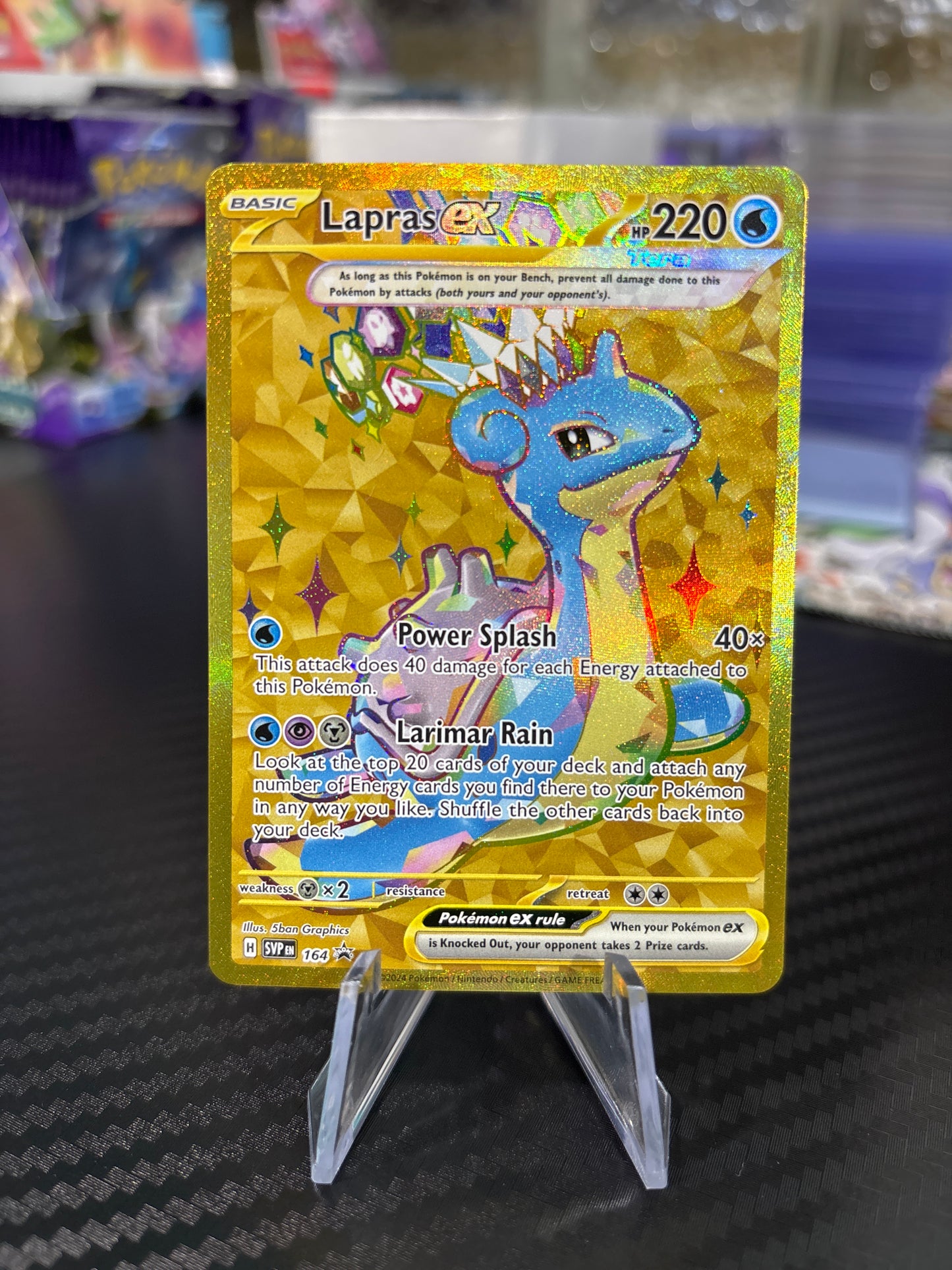 Lapras Ex Promo 164