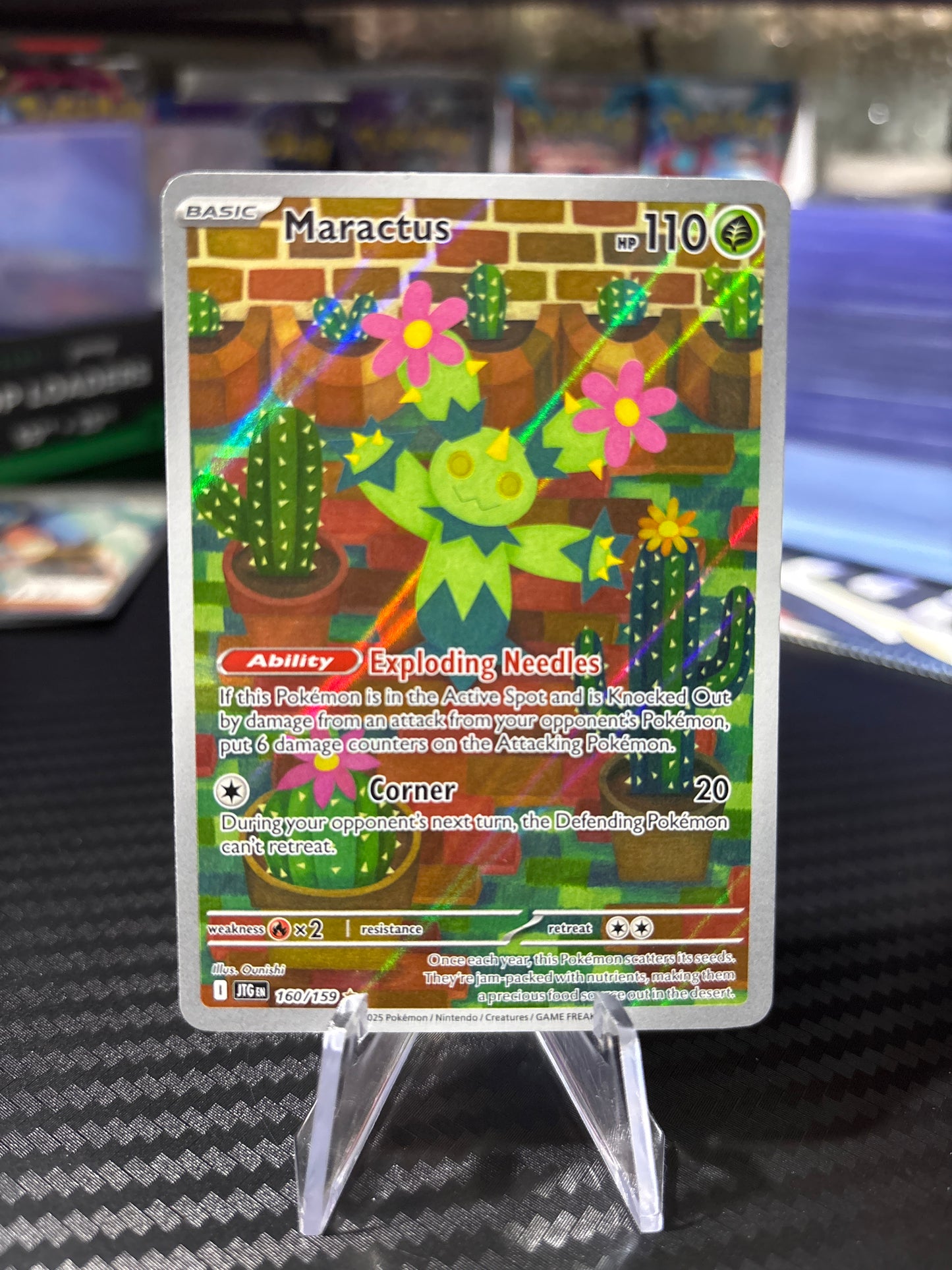 Maractus - 160/159 - Illustration Rare - Journey Together - NM