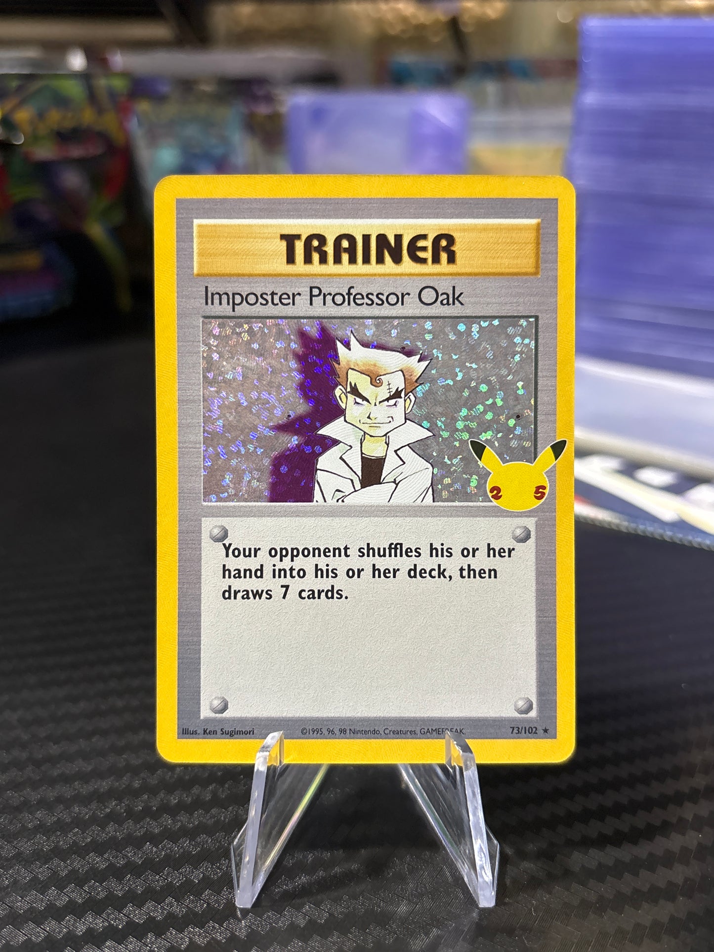 Imposter Professor Oak #73 - Celebrations