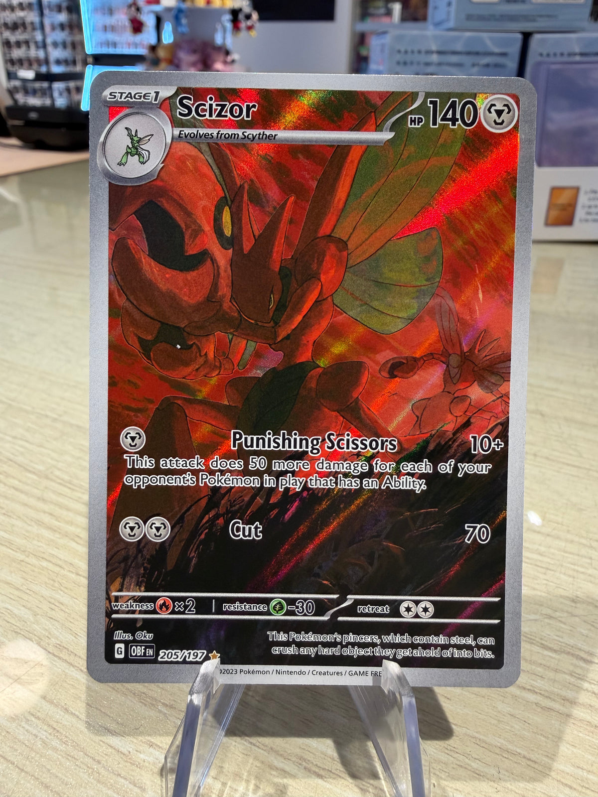 Scizor - 205/197 - Obsidian Flames