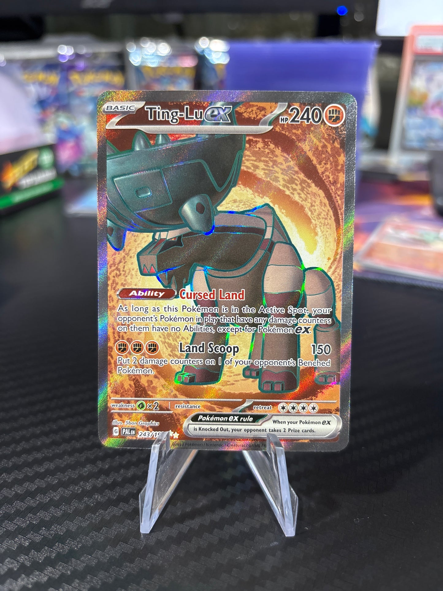 Ting-Lu EX #243 - Paldea Evolved