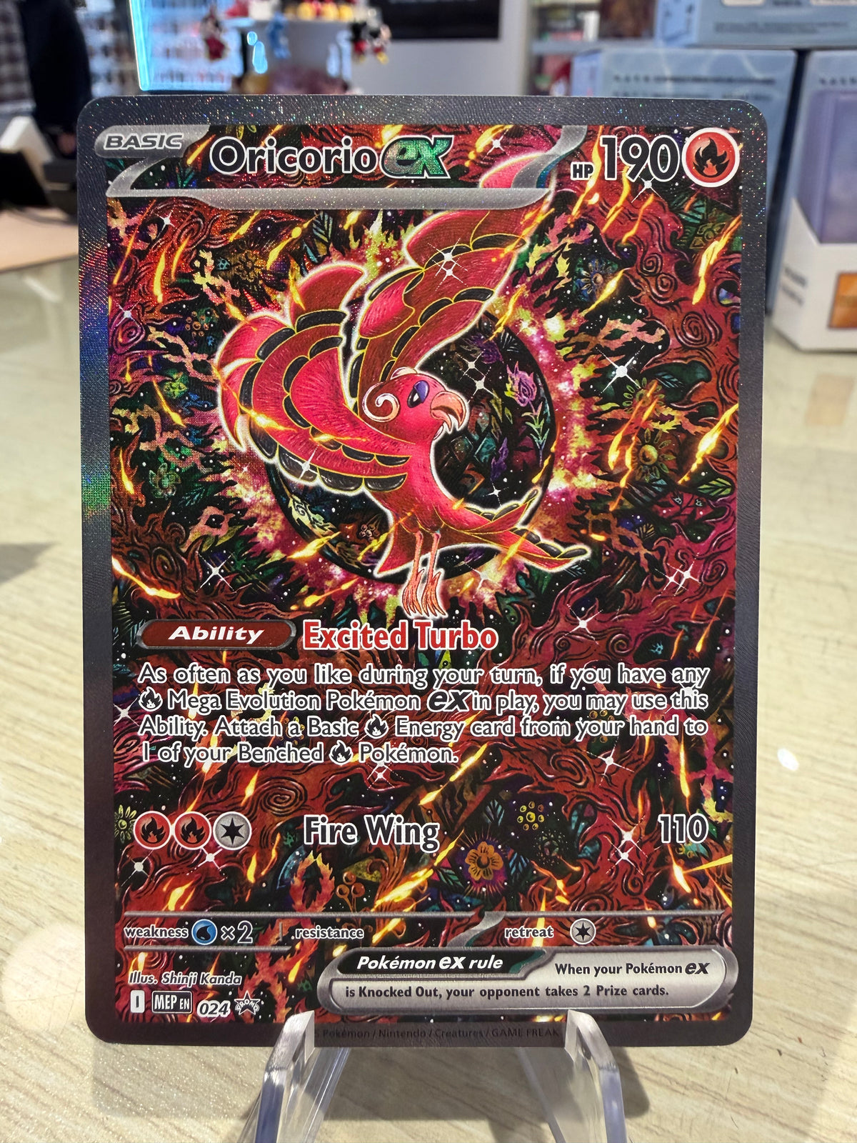 Oricorio EX - 024 Promo