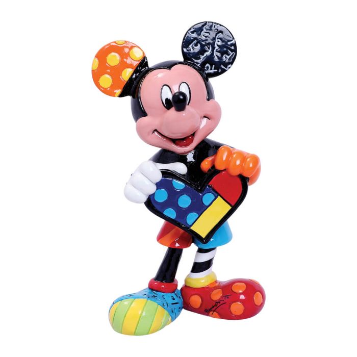 Disney Britto - Mickey Holding Heart Mini Figure